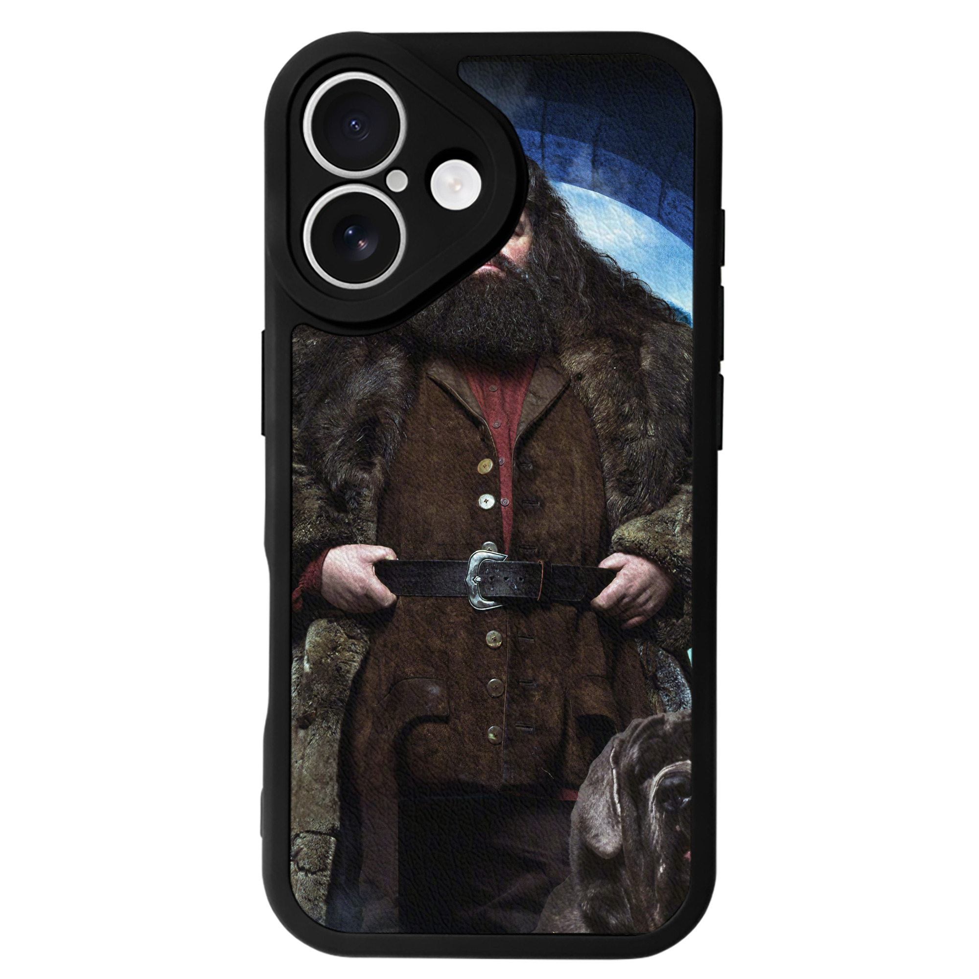（画像用） Harry Potter ハリー・ポッターシリーズ 【iPhone 16シリーズ対応】シリコンスマホケース（レザー調） 材質：シリコン
